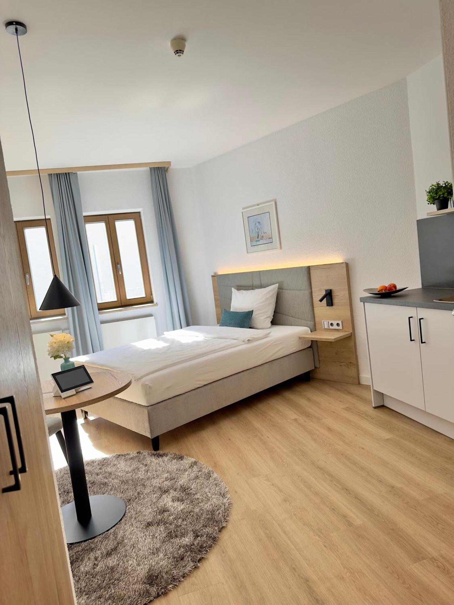 Living & Serviced Apartments By Blauer Wolf Gunzenhausen Exterior foto